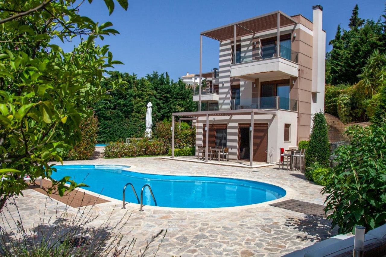 Saz Villas Sivota  Luaran gambar